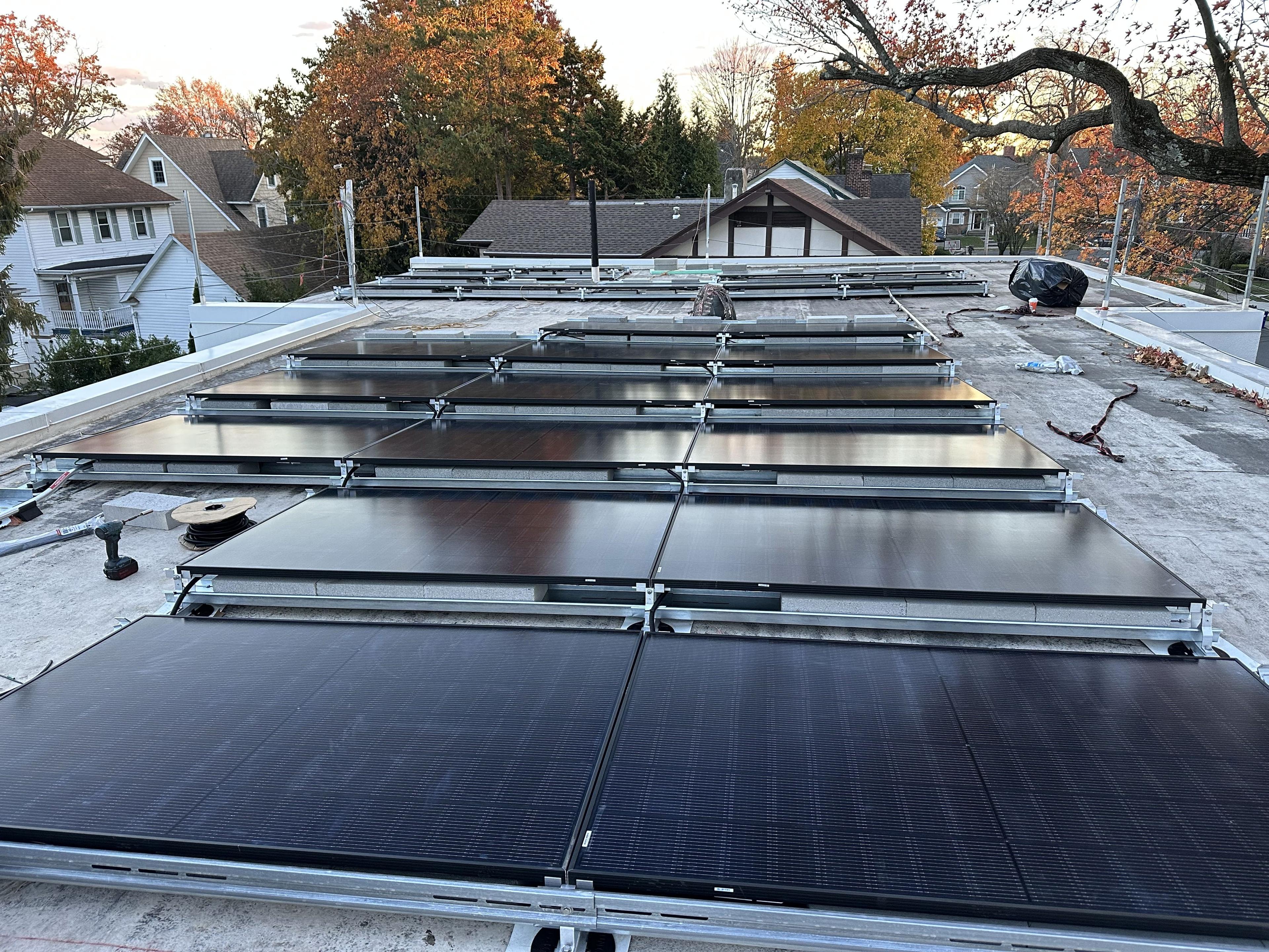 Queens Residential Flat-Roof Solar image