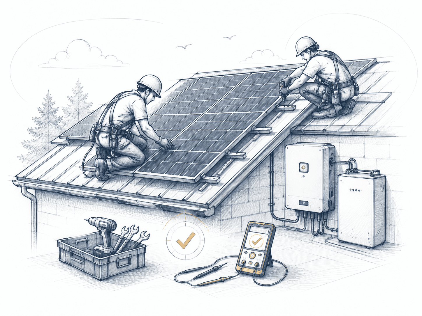 Installation & commissioning illustration